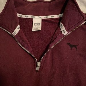 VS Pink Quarter Zip